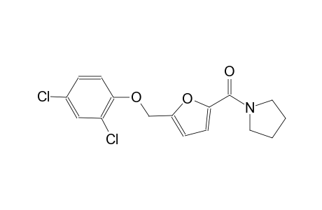 1-{5-[(2,4-dichlorophenoxy)methyl]-2-furoyl}pyrrolidine