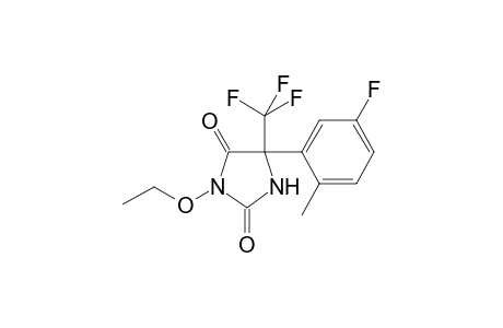 1H-Imidazole-2,4(3H,5H)-dione, 3-ethoxy-5-(5-fluoro-2-methylphenyl)-5-(trifluoromethyl)-