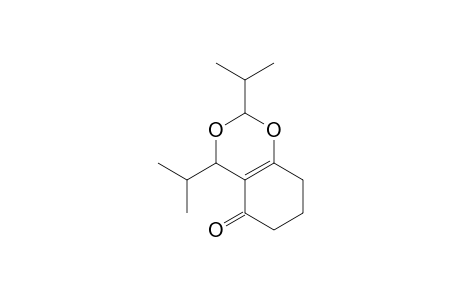 5H-1,3-Benzodioxin-5-one, 4,6,7,8-tetrahydro-2,4-bis(1-methylethyl)-, cis-