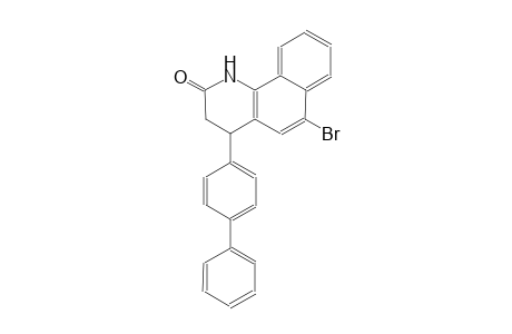 4-[1,1'-biphenyl]-4-yl-6-bromo-3,4-dihydrobenzo[h]quinolin-2(1H)-one