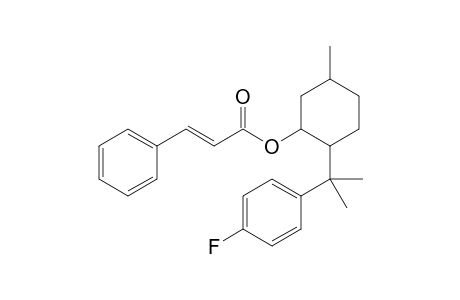 8-(p-Fluorophenyl)menthyl cinnamate