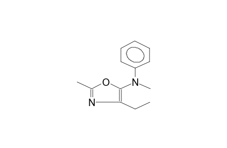 2-METHYL-4-ETHYL-5-(N-PHENYL-N-METHYLAMINO)OXAZOL