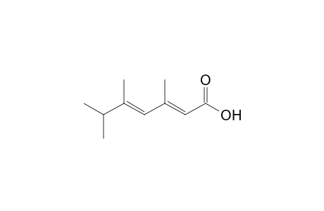 (2E,4E)-3,5,6-trimethylhepta-2,4-dienoic acid