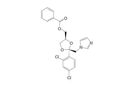 CIS-{2-(2,4-DICHLOROPHENYL)-2-[1H-IMIDAZOL-1-YL]-METHYL-(1,3-DIOXOLAN-4-YL)}-METHYL-BENZOATE