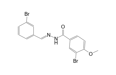 benzoic acid, 3-bromo-4-methoxy-, 2-[(E)-(3-bromophenyl)methylidene]hydrazide