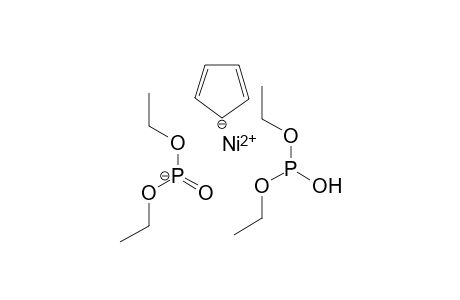 Nickel(II) cyclopenta-2,4-dien-1-ide diethyl hydrogen phosphite 1-[ethoxy(oxo)phosphanuidyl]oxyethane