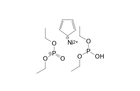 Nickel(II) cyclopenta-2,4-dien-1-ide diethyl hydrogen phosphite 1-[ethoxy(oxo)phosphanuidyl]oxyethane