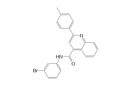 4-quinolinecarboxamide, N-(3-bromophenyl)-2-(4-methylphenyl)-