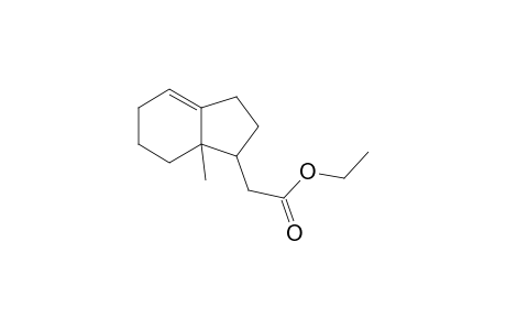 Ethyl [7a-methyl-1,2,3,5,6,7,7a-heptahydroindenyl]methylcarboxylate