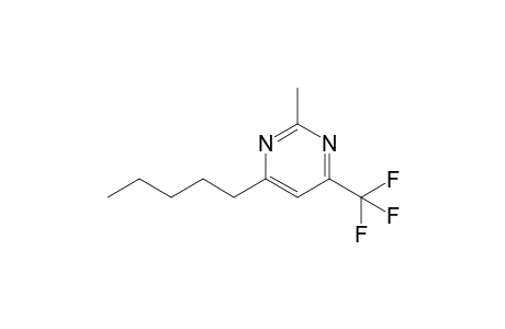 4-Trifluoromethyl-6-pentyl-2-methylpyrimidine
