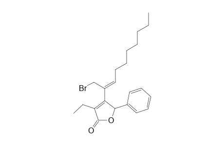 3-Ethyl-4-[1'-bromodec-2'(Z)-en-2'-yl]-5-phenylfuran-2(5H)-one