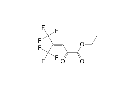 Ethyl 5,5,5-trifluoro-2-oxo-4-(trifluoromethyl)pent-3-enoate