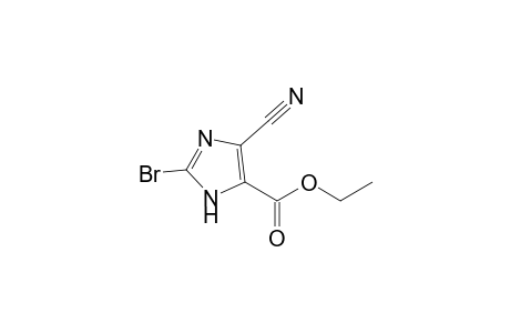 Ethyl 2-bromo-4-cyano-1H-imidazole-5-carboxylate