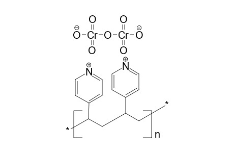 Poly(4-vinylpyridinium dichromate)