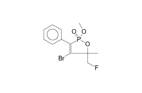 2-METHOXY-2-OXO-3-PHENYL-4-BROMO-5-METHYL-5-FLUOROMETHYL-1,2-OXAPHOSPHOL-3-ENE