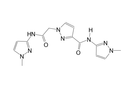 1H-pyrazole-1-acetamide, N-(1-methyl-1H-pyrazol-3-yl)-3-[[(1-methyl-1H-pyrazol-3-yl)amino]carbonyl]-