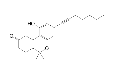 2,2-Dimethyl-6-(heptynyl)-8-hydroxy-3-oxatricyclo[8.4.0.0(4,9)]tetradec-4(9),5,7-trien-12-one