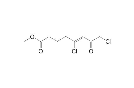 Methyl (Z)-5,8-dichloro-7-oxo-5-octenoate