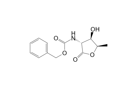 D-Ribonic acid, 2,5-dideoxy-2-[[(phenylmethoxy)carbonyl]amino]-, .gamma.-lactone