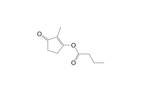 butyric acid, 2-methyl-3-oxocyclopenten-1-yl ester