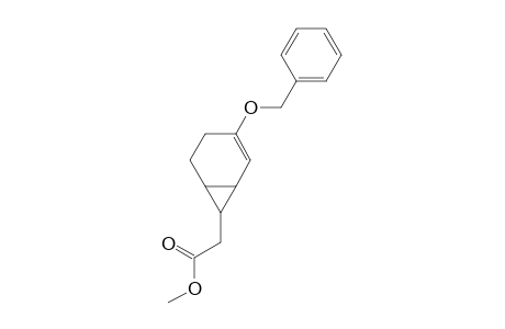 Methyl (3-benzyloxybicyclo(4.1.0)hept-2-en-7-yl)acetate