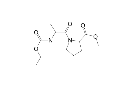 ala-pro, N-Ethoxycarbonyl-, methyl ester