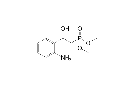 1-(2-aminophenyl)-2-dimethoxyphosphoryl-ethanol