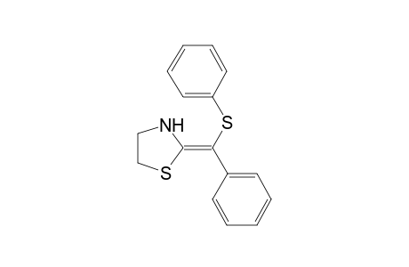 2-[.alpha.-(Phenylthio)benzylidene)-1-aza-3-thiacyclopentane