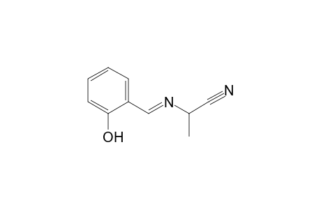 Propanenitrile, 2-[[(2-hydroxyphenyl)methylene]amino]-