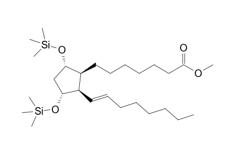 7-[(1S,2R,3R,5S)-2-((E)-Oct-1-enyl)-3,5-bis-trimethylsilanyloxy-cyclopentyl]-heptanoic acid methyl ester