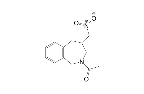 1-(4-(Nitromethyl)-4,5-dihydro-1H-benzo[c]azepin-2(3H)-yl)-ethanone