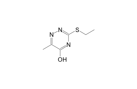 3-Ethylsulfanyl-6-methyl-[1,2,4]triazin-5-ol