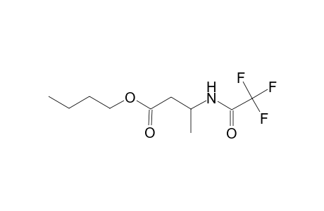 Butanoic acid, 3-[(trifluoroacetyl)amino]-, butyl ester