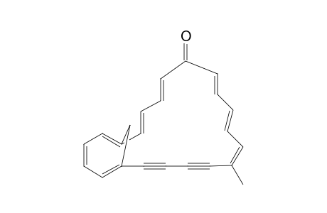 16-Methyl-12,14-bisdehydro-6,11-methano-1H-[21]annulen-1-one