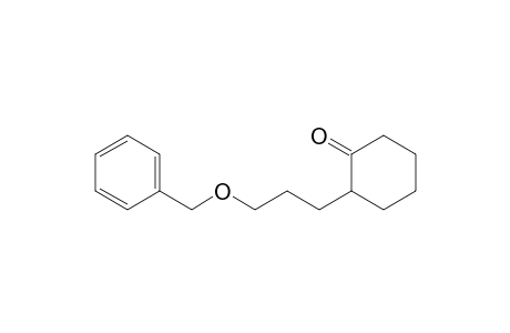 2-(3-Benzyloxypropyl)cyclohexanone