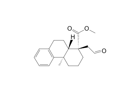 1-Phenanthrenecarboxylic acid, 1,2,3,4,4a,9,10,10a-octahydro-4a-methyl-1-(2-oxoethyl)-, methyl ester, (1.alpha.,4a.alpha.,10a.beta.)-