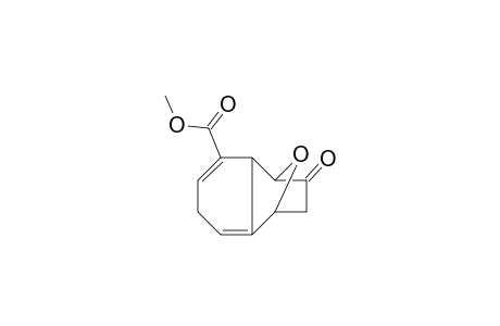 Methyl (1RS,2SR,8RS)-10-oxo-11-oxatricyclo[6.2.1.0(2,7)]undeca-3,6-diene-3-carboxylate