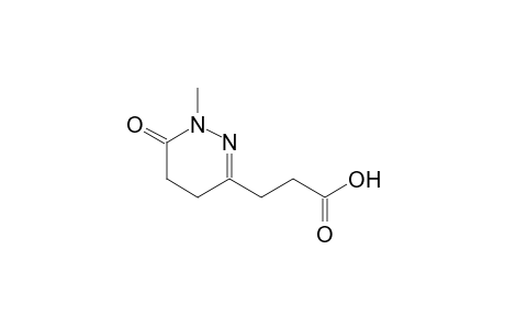 3-pyridazinepropanoic acid, 1,4,5,6-tetrahydro-1-methyl-6-oxo-