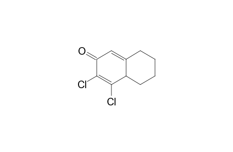 3,4-Dichloro-5,6,7,8-tetrahydronaphthalene-2(4aH)-one