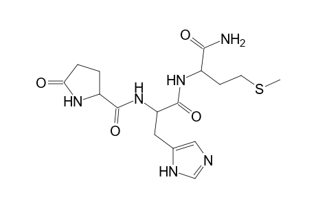 L-Methioninamide, 5-oxo-L-prolyl-L-histidyl-