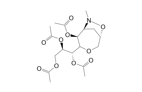 [(1R-[1.alpha.,4.alpha.(1R*,2R*),5.alpha.,6.alpha.]]-1-(5-Acetyloxy-7-methyl-3,8-dioxa-7-azabicyclo[4.2.1]non-4-yl)-1,2,3-propanetriol triacetate