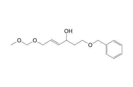 (E)-1-benzoxy-6-(methoxymethoxy)hex-4-en-3-ol