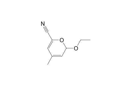 2-Ethoxy-4-methyl-2H-pyran-6-carbonitrile