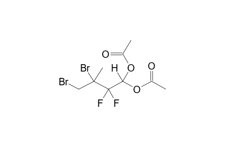 3,4-DIBROMO-2,2-DIFLUORO-3-METHYLBUTYLIDENE DIACETATE