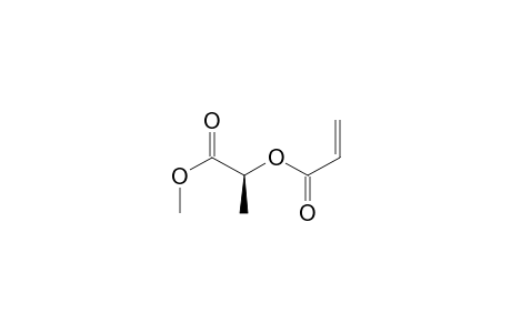 2-Propenoic acid, 2-methoxy-1-methyl-2-oxoethyl ester, (S)-