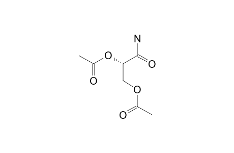 (R)-2,3-DIACETOXYPROPANAMIDE