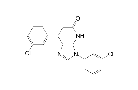5H-imidazo[4,5-b]pyridin-5-one, 3,7-bis(3-chlorophenyl)-3,4,6,7-tetrahydro-