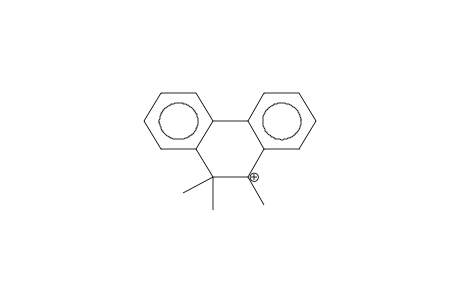 9,10,10-Trimethyl-9,10-dihydro-9-phenanthrenium cation