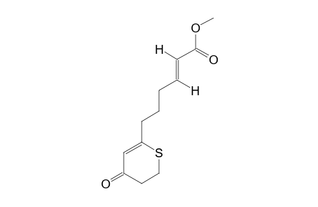 METHYL_(E)-6-(3,4-DIHYDRO-4-OXO-2-H-THIOPYRAN-6-YL)-2-HEXENOATE