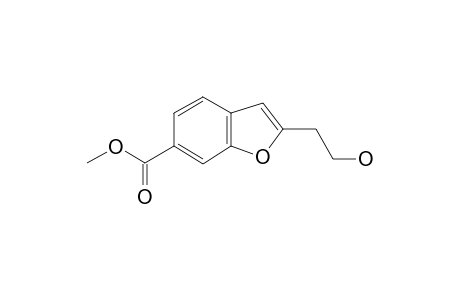 2-(2-hydroxyethyl)benzofuran-6-carboxylic acid methyl ester